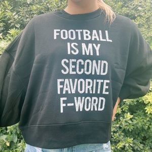 football sweatshirt